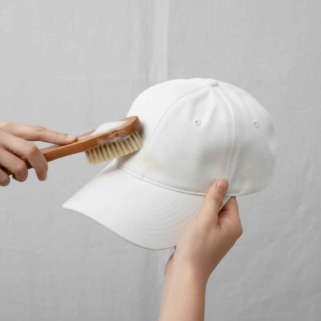 How to Clean a White Baseball Cap