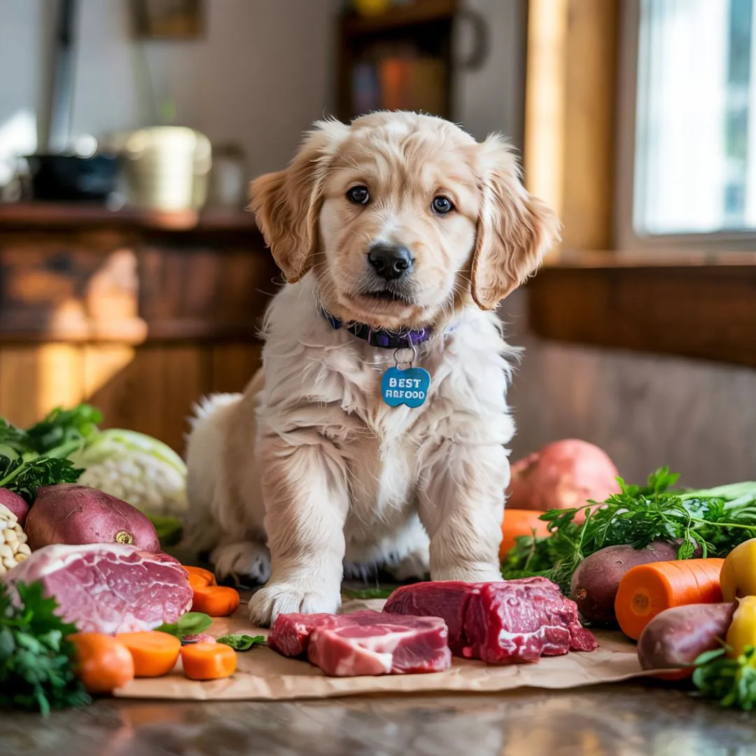 Best Raw Food for large breed puppies
