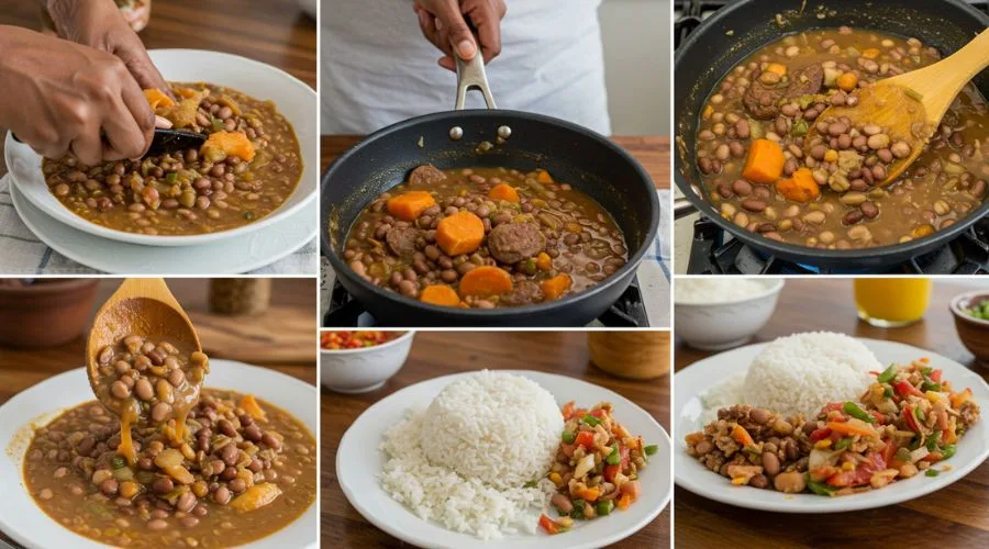how to make legume Haitian food