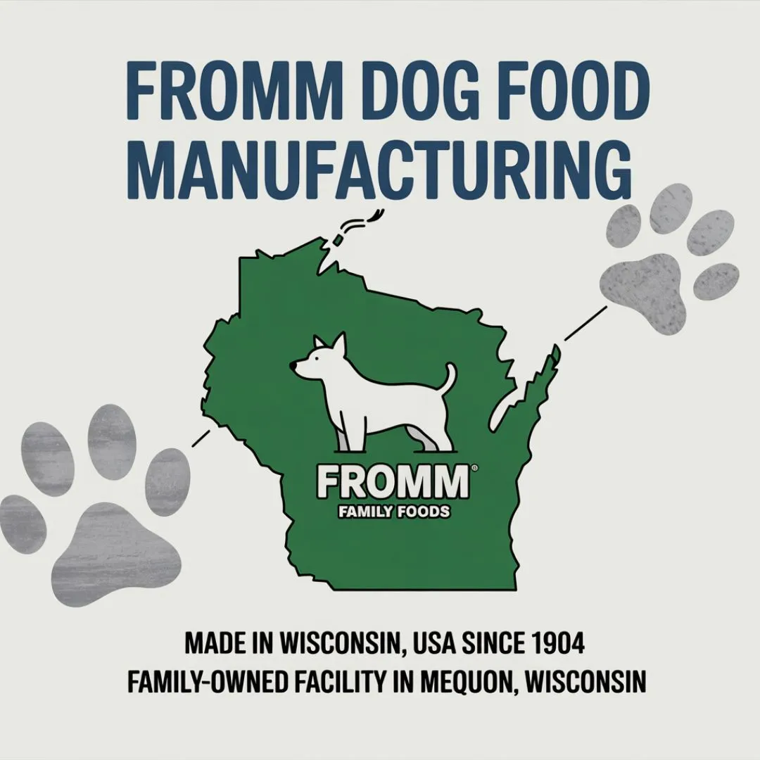 Where Is Fromm Dog Food Made